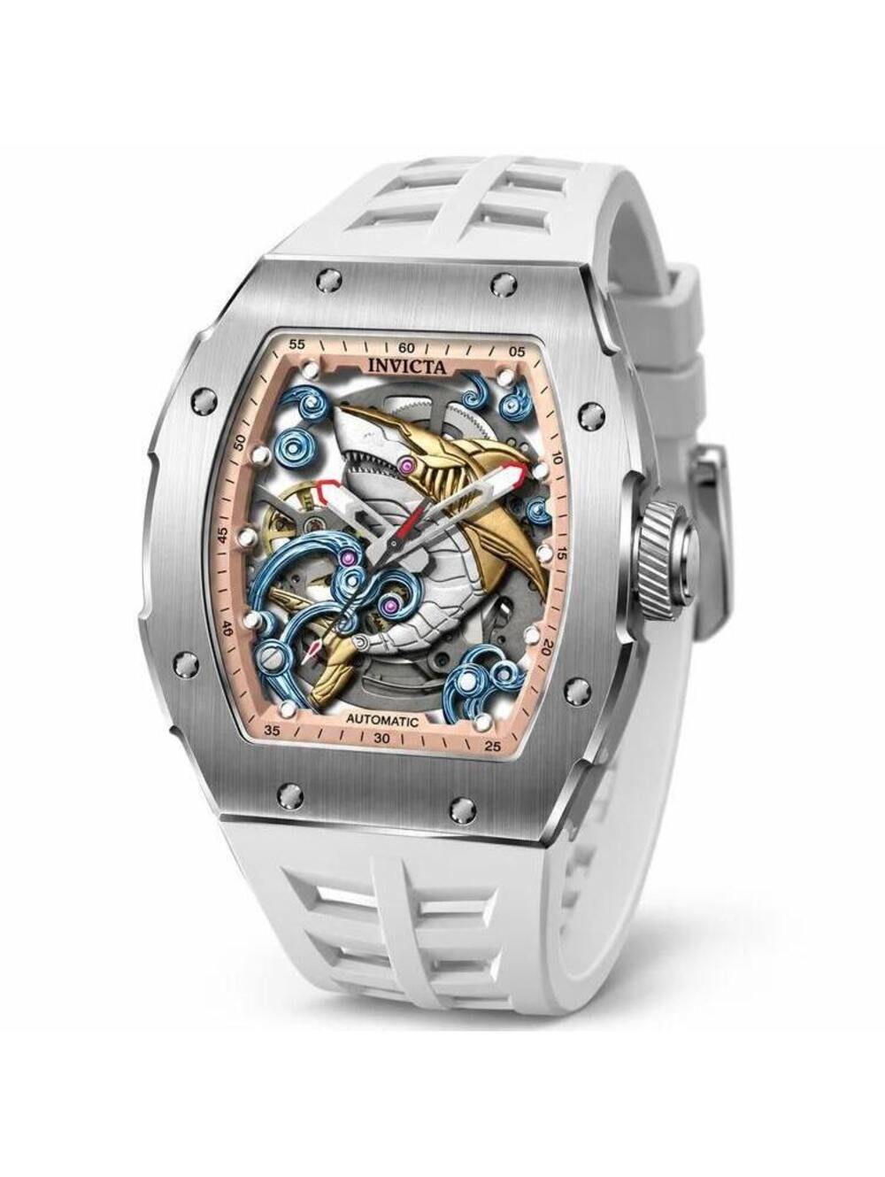 Invicta S1 Great White Limited Edition Automatic Watch - 48mm, White (70566)